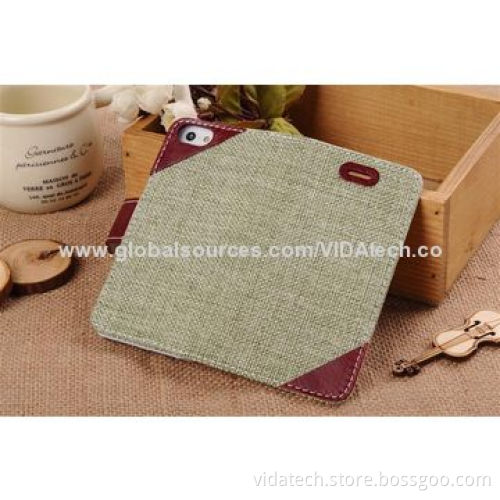PU Leather Case with Card Slot and Mirror, for iPhone 6 Factory